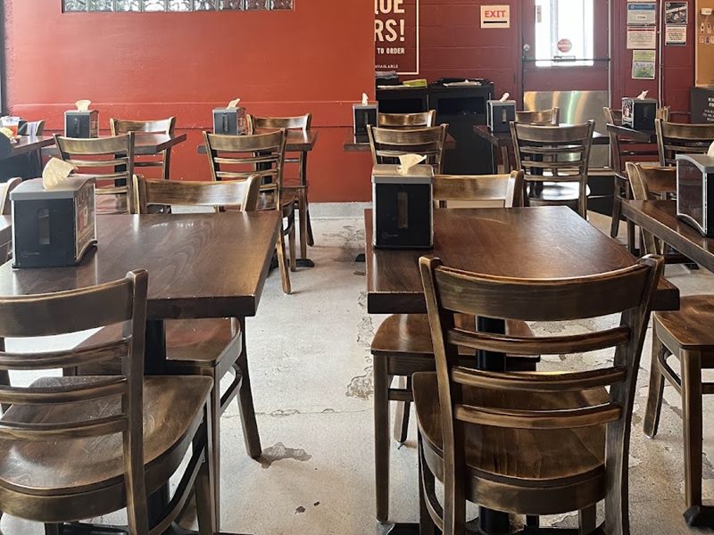 Smoque BBQ interior