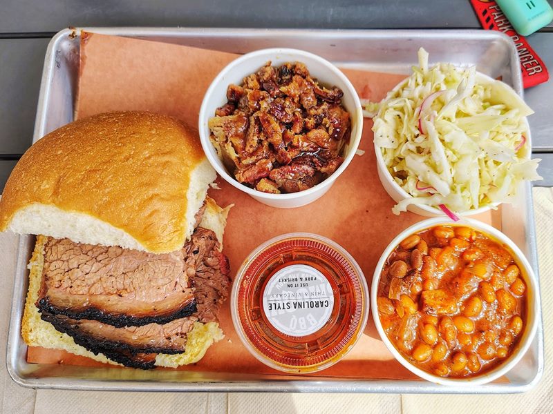 Smoque BBQ food