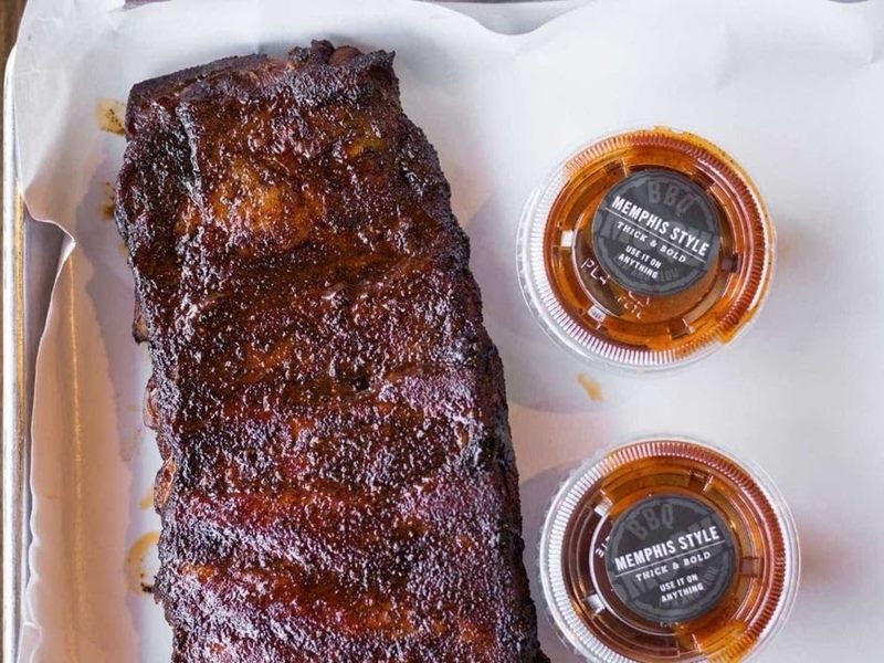 Smoque BBQ food