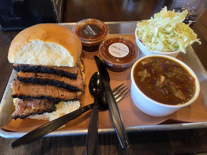 Smoque BBQ food